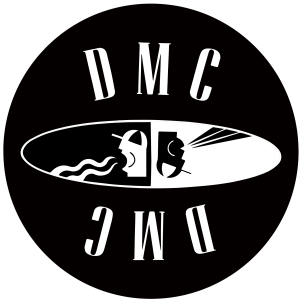 DMC Slipmat Black Scream & Shout Logo