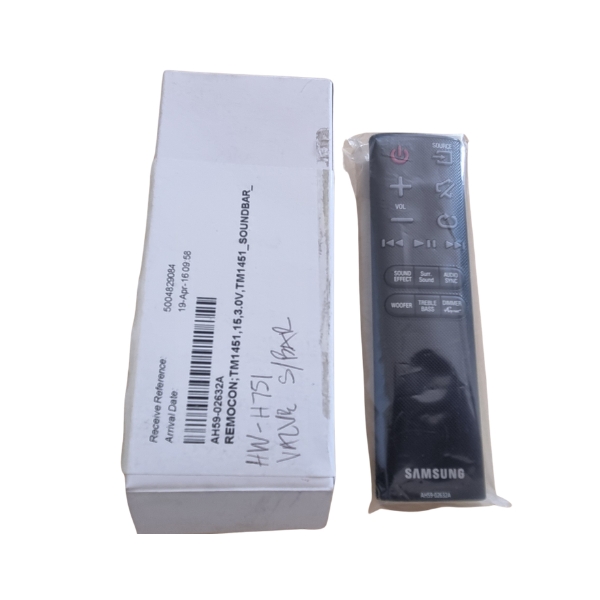 Samsung OEM Soundbar Remote AH59-02632A HW-H750/H751